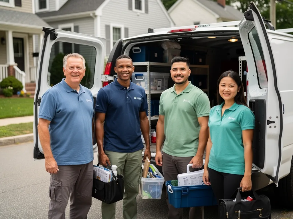 Massachusetts Biohazard Cleanup Services team
